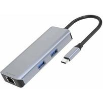 PROOVE USB-C Iron Link 6 in 1 (2*USB3.0 + SD/TF + RJ45 + HDMI) (Proove) | Proove | 6901114836278