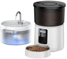 ROJECO Button 3L Food Dispenser with 2L Water Dispenser | RXBTZH-02 | 6975116296293