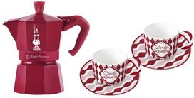 Moka Express 3TZ Coffee Maker Set + 2 Cups BIALETTI Candyland 130 ml (5460) | 5460 | 8006363103602