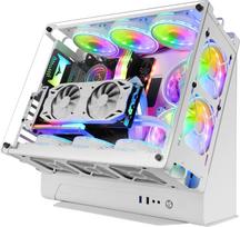Mars Gaming Mars Tower PC Case, ATX, Tempered Glass, White | 8435693100171 | 8435693100171