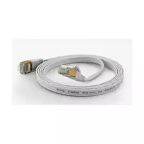 WANTEC 7004 Cat6a F/UTP trumpasis jungiamasis laidas, 0,5 m, RJ-45, 10Gbps, juodas