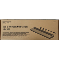 SALE OUT. DIGITUS USB-C 8K docking station, 12-port | Digitus USB-C 8K docking station, 12-port | DA-70919 | Ethernet LAN (RJ-45) ports 1 | HDMI ports quantity 2 | Warranty 24 month(s) | DEMO