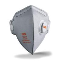 Respiratorius su anglies filtru 3220 FFP2, sulankstomas su vožtuvu, pilkas, 1 vnt.