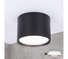 BRILAGI - LED vonios taškinis šviestuvas SMOOTH 1xGX53/15W/230V 60x82 mm juodas IP54
