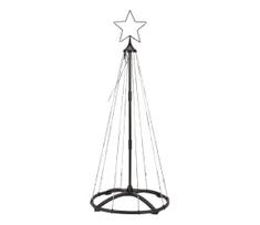 Markslöjd 706328- LED lauko kalėdinė dekoracija ABETO 90xLED/2,7W/230V 1,2m IP44 juoda