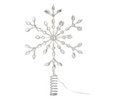 Markslöjd 706555 - LED Kalėdinė žvaigždė ant eglutės GLINA LED/2,16W/2xAA sidabrinė