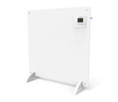 Nedis HTIP425WT - Infraraudonųjų spindulių šildymo panelis su LCD ekranu, 425 W/230 V, IP44, baltas