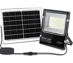 Aigostar-LED Saulės prožektorius LED/150W/3,2V 3000mAh 3000K/4000K/6500K IP66 + su nuotoliniu pulteliu
