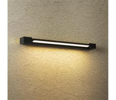 BRILAGI - LED Lauko sieninis šviestuvas AQUA LINE LED/18W/230V 60 cm IP44 juodas