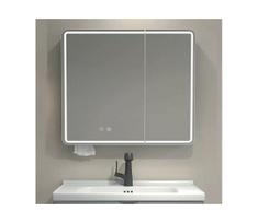 BRILAGI - LED veidrodinė vonios spintelė su integruotu apšvietimu NOTO DOUBLE 60x70 cm