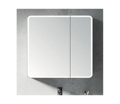 BRILAGI - LED veidrodinė vonios spintelė su apšvietimu NOTO DOUBLE 78x70 cm