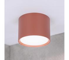 BRILAGI - Taškinis šviestuvas SMOOTH 1xGX53/15W/230V 60x82 mm rudas