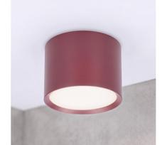 BRILAGI - Taškinis šviestuvas SMOOTH 1xGX53/15W/230V 60x82 mm bordo