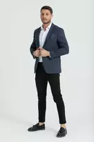 Massaro Kostiuminis Švarkas Vyrams Mėlyna 20173/COLOR 08