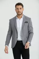 Massaro Kostiuminis Švarkas Vyrams Pilkas 20168/COLOUR 20