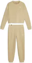 Puma Sportinis Kostiumas Moterims Loungewear Suit Kreminis 676089 84