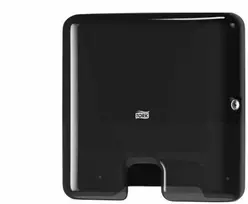 Dozatorius servetėlėms Tork Xprees Multifold Mini H2, juodos spalvos