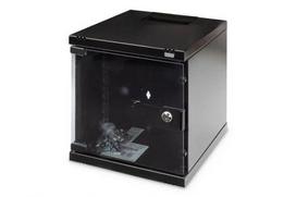 Kompiuterio dėžė Digitus  Digitus DN-10-06U-B 6U Wall Mount Cabinet Black (bojāts iepakojums) Black