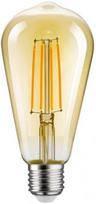 LED lemputė Visional  LED Dimmable filament bulb E27, ST64, 10W, 1100lm, 3000K, 360°, amber