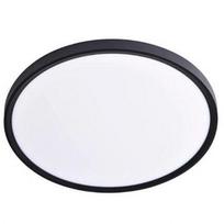 Kambarių girlianda Visional  LED Waterproof luminaire 24W, 3CCT, 2880Lm, IP44, diam. 300 x 25 mm Black