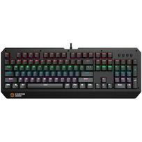 Kompiuterio klaviatūra Canyon  CANYON keyboard Hazard GK-6 RGB US/RU Wired Black