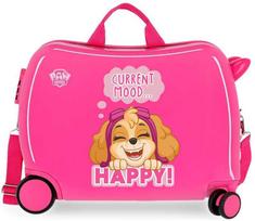 Joumma Bags Vaikiškas kelioninis lagaminas ant ratukų / PAW PATROL Rožinė ride-on, 38L, 21998