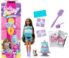 Lėlė su staigmenomis Mattel Barbie JFG72 Party Unboxed Reveal