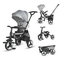 Vaikiškas triratukas Coccolle Spectra Plus Neutral Grey