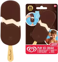 Žaisliniai ledai ant lazdelės Magnum Classic šokoladiniu glajumi Algida Casdon