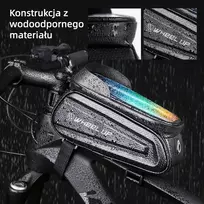 Bez Marki Neperšlampamas dviračio rėmo krepšys su vieta telefonui, MTB dviračio priedai