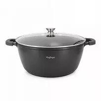 Cheffinger PUODAS KEPTI, VIDUTINIS, 2,5 l, KLASIKINIS DIZAINAS, GRAŽUS, KIETUS