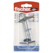 Fischer šviestuvo laikiklis su kabliuku 10x100 mm 2 vnt.