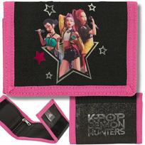 SAFTA K-Pop Demon Hunters ENERGY vaikiška piniginė su lipduku ir monetų kišenėle