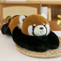 45 cm Svertinis minkštas žaislas Panda pliušas su itin ilgomis rankomis Švelnus apkabinamas svertinis pliušas atsipalaidavimui Mielas lėlė ant lovos
