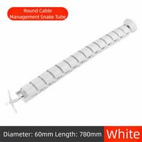 Clamp-On Design Wire Spine Cable Sleeve Wire Management Workstation  Workstation Organization