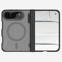 NILLKIN Magnetinis dėklas iPhone Duo Fold Kameros apsauga Oro pagalvės Bamperis Įmontuotas magnetas CA4019 Duo