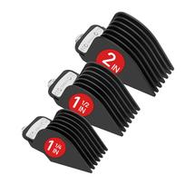 Yinke didelis limitinis šuktuvas 32mm 38mm 51mm Wahl plaukų kirpimo mašinėlėms apsaugoms, kirpyklos kirpimo kreipiančiosios šukos, elektrinių kirpimo mašinėlių aksesuaras juoda