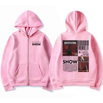 Rap Eminem The Eminem Show Albumo Spausdinimo Užtraukiama Hoodija Vyrams Moterims Hip Hop Laisvalaikio Užtraukiama Striukė Megztinis Vyriškas Dydžio Oversized Gatvės Apranga S rožinė