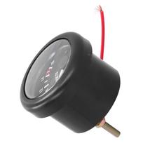 Jūrinis įtampos matuoklis 12V 52mm 2,04 colio IP67 su indikatoriaus lempute Universalus Jachtai Automobiliui Kemperiui gray
