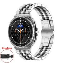 Metalinė apyrankė Samsung Galaxy Watch 9/8 40mm 44mm 8 Classic 46mm Nerūdijančio plieno Apyrankė Apyrankė Verslo Galaxy Watch Ultra2 47mm 2025 Juosta Galaxy Watch 9 40mm/44mm gray