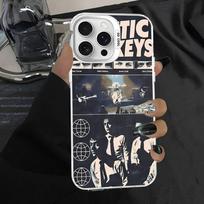 Logo A-Arctic M-Monkeys Phone Case For IPhone 17 Air 16 15 14 13 12 11 Pro Max Color Hard Cover iPhone 17 Pro gray