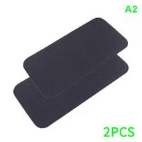 2 vnt. 37,5*17 cm Kemperio kabinos durų pakopų kilimėliai Kemperio kilimas Neslystantys atsarginiai dalys Pakopos kilimėlis Lauko stovyklavimui, kelionėms automobiliu black