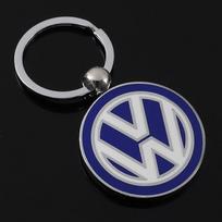 Naujas 2026 Metalinis Raktų pakabukas Automobilio Emblema Raktų žiedas Dovana VW Golf Polo Tiguan Touran Jetta Passat CC T5 GTI Scirocco Arteon Beetle Transporter YZ6 blue