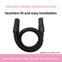 Pet Grooming Brush Vacuum Cleaner Attachment Hair Suction Comb with Hose Adapter Replacement Brush Head Accessories for Cats Dogs Household Pet black