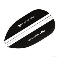 Silicone Car Rearview Sticker Mirror Rain Eyebrow Rain Deflector Visor Rain Snow Guard For Ford Mustang Fiesta Focus Mondeo Kuga black
