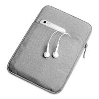 Dėklas-maišelis iPad Mini A17 Pro, iPad Mini 6 Mini 123 Mini 5 Mini 4, Unisex įdėklas iPad 8.3 colio, iPad krepšys iPad Mini 4 5 gray