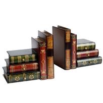 Dekoratyviniai dirbtinių knygų laikikliai su laikymo vieta, bibliotekos stiliaus lentynėlė knygoms, dokumentams, stalams ir namų ekspozicijoms