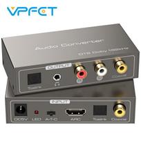 HDMI ARC Audio Converter ARC to Optical Coaxial RCA 3.5mm AUX Adapter DTS Dolby AC3 LPCM Decoder for TV Soundbar Home Theater