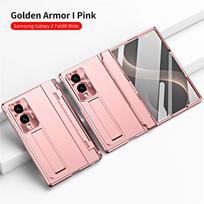 For Samsung Galaxy Z Fold 8 Case with Front Glass Screen Film Hinge Protection Case for ZFold 8 Fold8 Bracket Holder Cover Galaxy Z Fold 8 gray