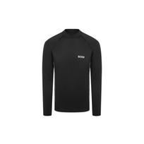 HUGO BOSS T-Shirts Men's Black Crew Neck Moderate Straight Fit 50454425-001 S black